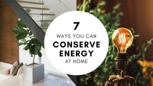 Conserve Energy At Home
