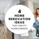 4 Home Renovation Tips For Thrifty Homeowners