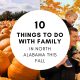 10 Things to Do with Family in North Alabama This Fall