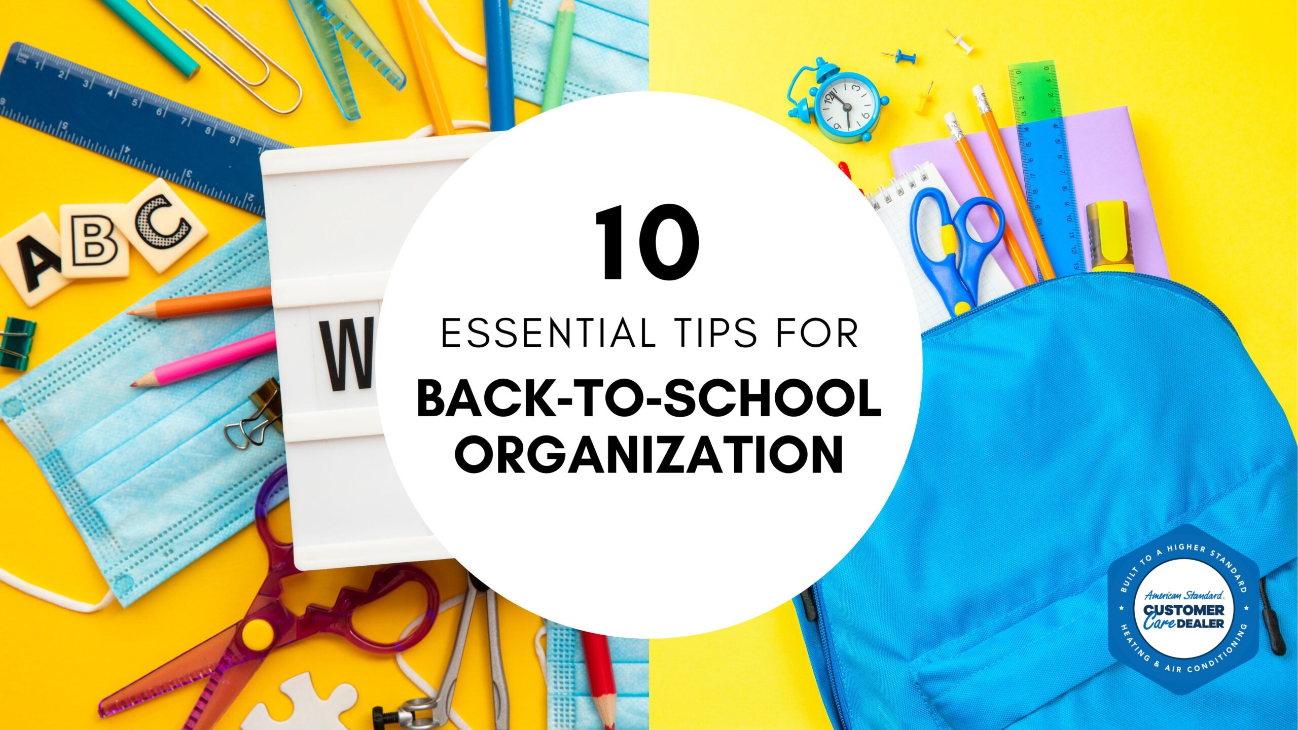 10 Essential Tips for Back‑to‑School Organization