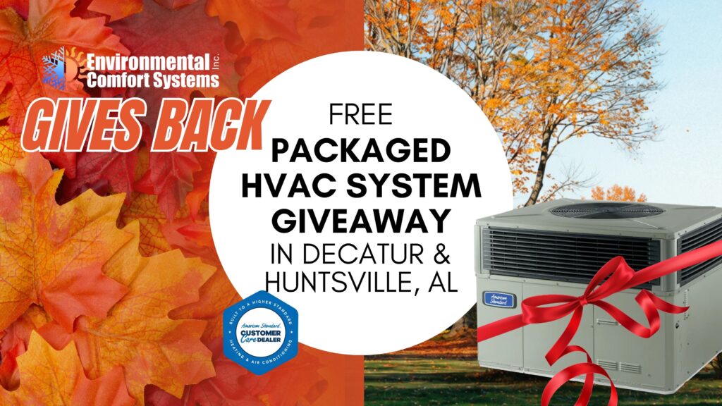 Free Packaged HVAC System Giveaway in Decatur & Huntsville, AL: Nominate a Family in Need